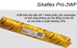 Sikaflex Pro-3WF - Chất trám khe đàn hồi gốc polyuretan co giãn 25%., Sikaflex Pro-3WF - Chat tram khe Dan hoi goc polyuretan co gian 25%.
